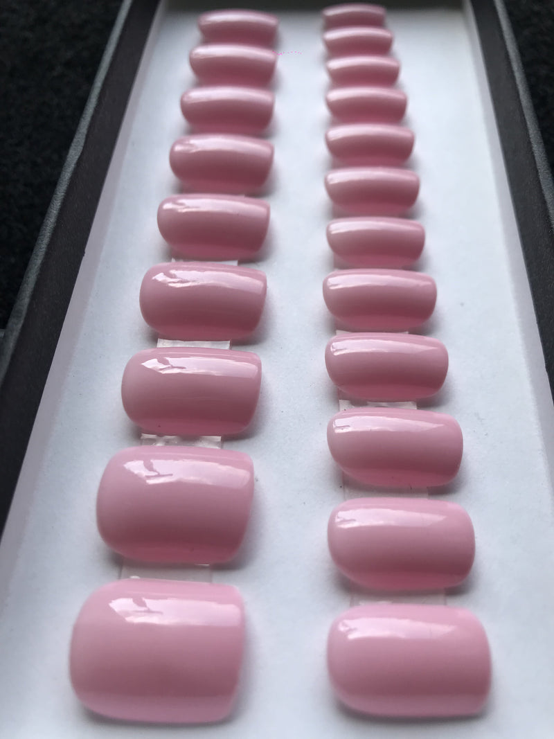 Blush - Glansfuld Firkantet